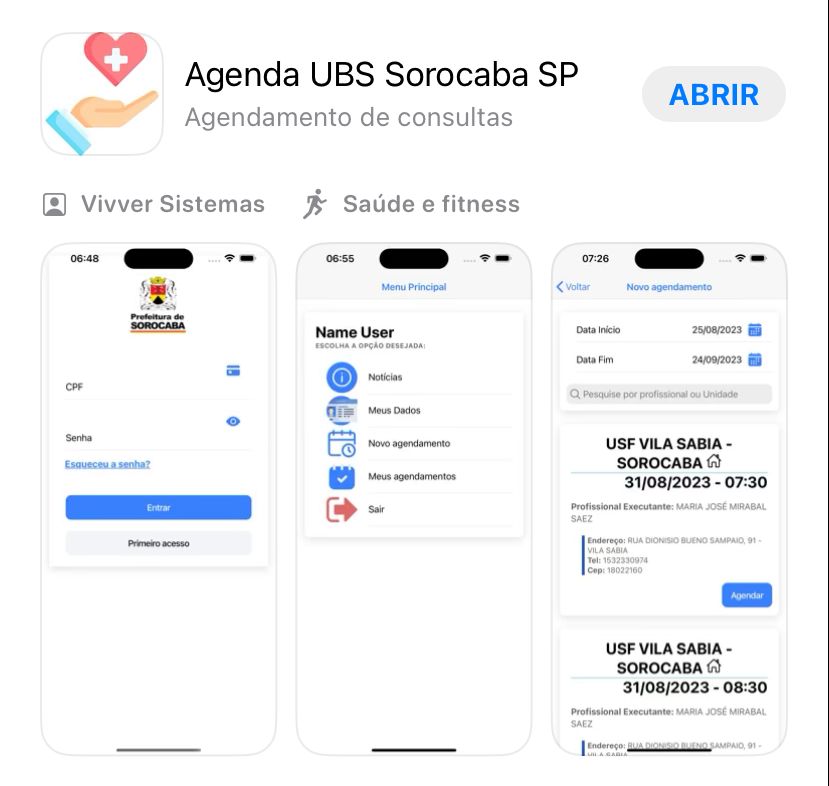 Novo App Agenda UBS funciona em fase de teste em Sorocaba para agendamento  on-line de consultas na rede municipal