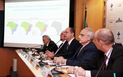 Vacina de febre amarela será ampliada para todo o Brasil