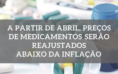 Medicamentos terão reajustes abaixo da inflação