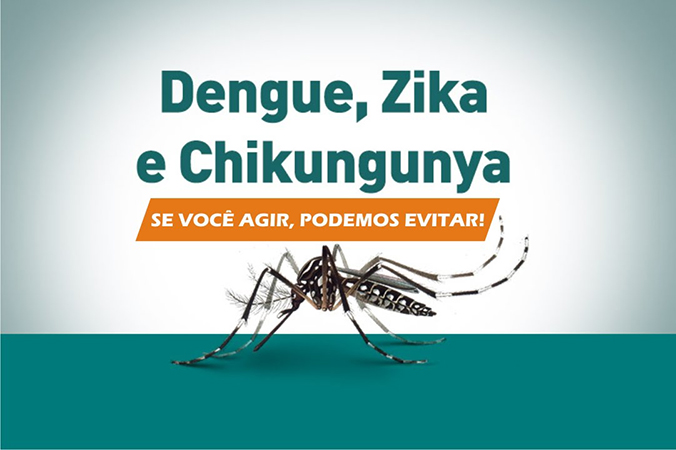 Mais de mil cidades podem ter surto de dengue, zika e chikungunya