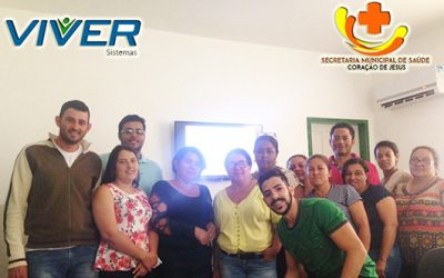 Cliente Vivver | Servidores de Coração de Jesus/MG participam de capacitação para utilizar o Sistema Vivver Web
