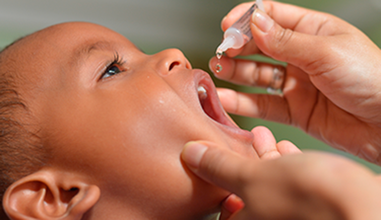 União de esforços chama atenção da população para participarem da Campanha contra a pólio e sarampo e evitar a reintrodução dessas doenças no país