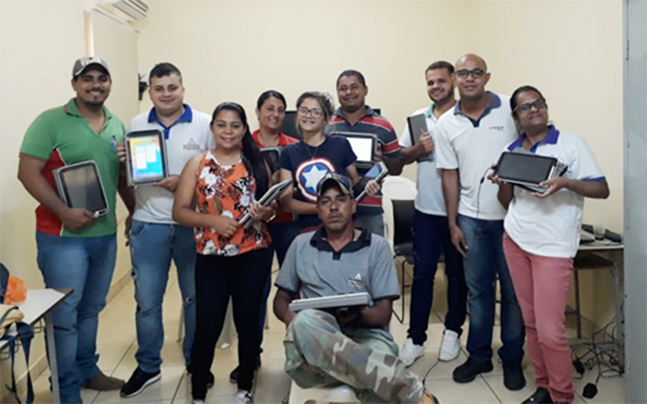Cliente Vivver – ACS de Capitão Andrade/MG passam a utilizar tablets para registro de atividades