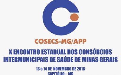 X Encontro Estadual dos Consórcios Intermunicipais de Saúde de Minas Gerais