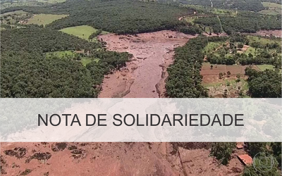 Nota de pesar e solidariedade às vítimas de Brumadinho/MG