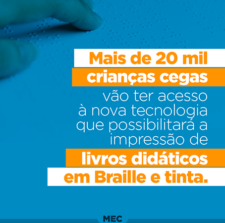 Educação – Nova tecnologia de livros em Braille e tinta amplia a educação inclusiva no Brasil