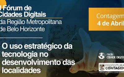 II Fórum de Cidades Digitais reúne gestores da Grande BH em busca de tecnologia e inovação