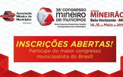 Evento – Congresso Mineiro de Municípios: recorde de inscrições em apenas cinco dias