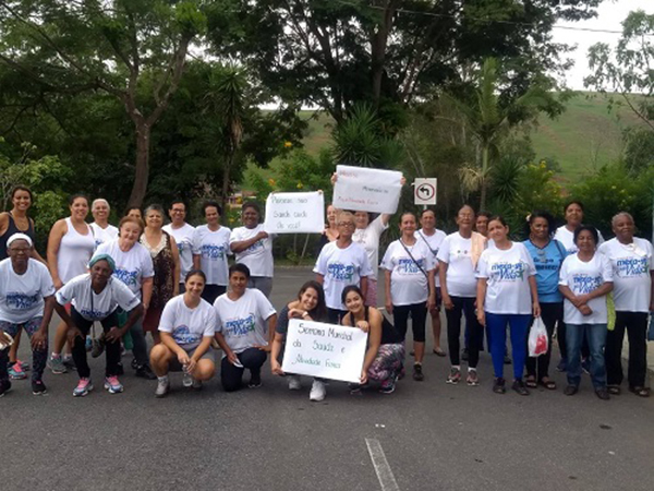 Cliente Vivver – Urucânia/MG celebra o Dia Mundial da Atividade Física e Saúde