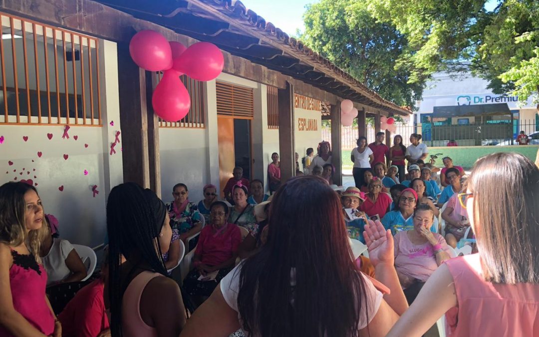 Cliente Vivver – Outubro Rosa: Prefeitura de MOC realiza ações de conscientização em diversas unidades de saúde