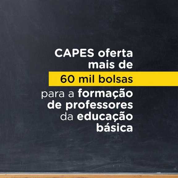 Educação básica – Capes dá mais prazo para adesão à oferta de mais de 60 mil bolsas de licenciatura