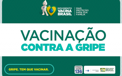 Mobilização Nacional – Imunização: 41 mil postos estão abertos para a vacinação contra a gripe