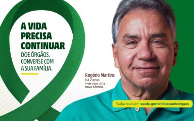 Conscientização – Ministério da Saúde lança campanha: Doe órgãos. A vida precisa continuar