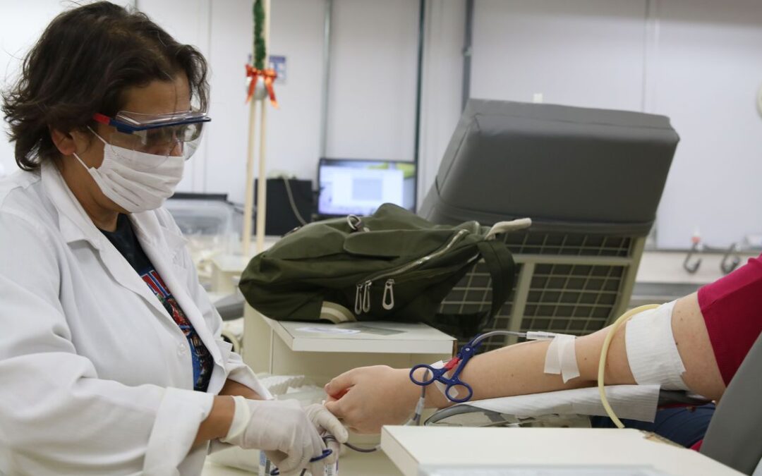 Saúde – Queda na doação de sangue devido à pandemia preocupa hemocentros 
