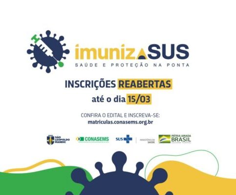 ImunizaSus: Inscrições reabertas