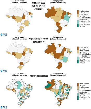 Boletim InfoGripe indica aumento de SRAG em adultos em diversos estados