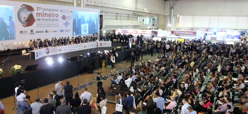 Confirmado: 38º Congresso Mineiro de Municípios da AMM será nos dias 9 e 10 de maio no Expominas