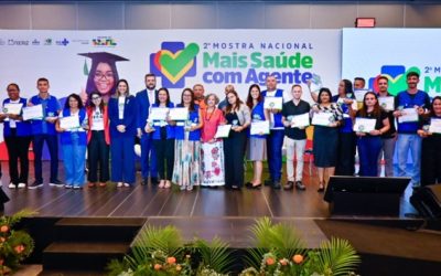 Reconhecimento – 2ª Mostra Mais Saúde com Agente premia 10 experiências bem-sucedidas nos territórios